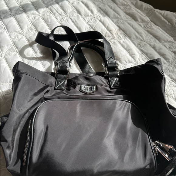 Aimee Kestenberg Handbags - Aimee Kestenberg Black Nylon Shoulder Bag